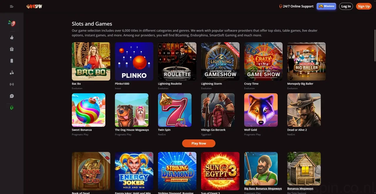 AFKSpin Casino Casino